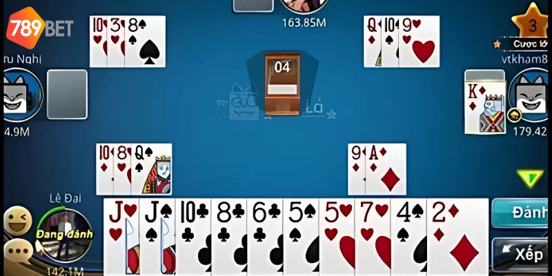 Trải nghiệm phỏm tá lả game bài chiến thuật đổi thưởng hot 789Bet 3 Xây dựng chiến lược chơi giúp bạn tăng khả năng thắng