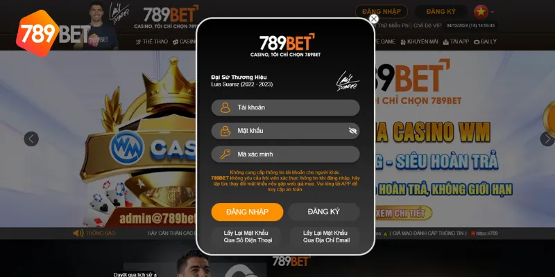 Đăng nhập 789Bet để khám phá nhiều trò chơi và cơ hội thắng lớn 3 Các bước đăng nhập 789BET
