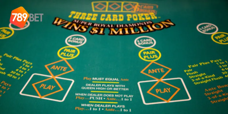 Bài Three Card Poker, thử tài và thắng lớn tại 789BET 4 Ưu điểm khi chơi bài three card poker